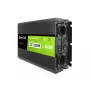 Autoinverter roheline Cell INVGC12P2000LCD 2000W 12V kuni 230V puhas siinuslaine, LCD, 1×USB, 2×aux