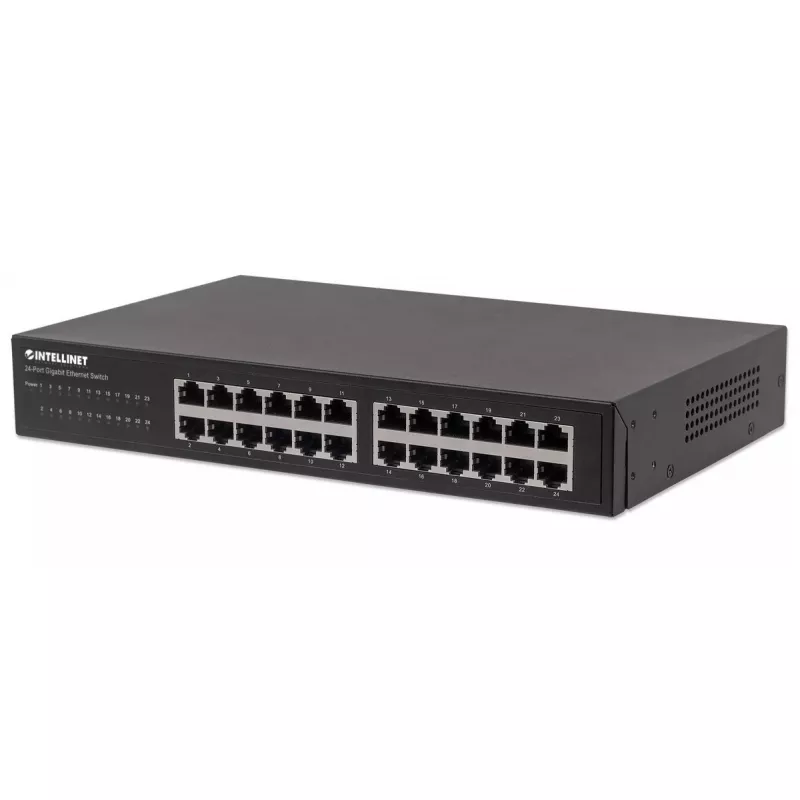 Gigabit Ethernet Switch Intellinet 24-Port 561273