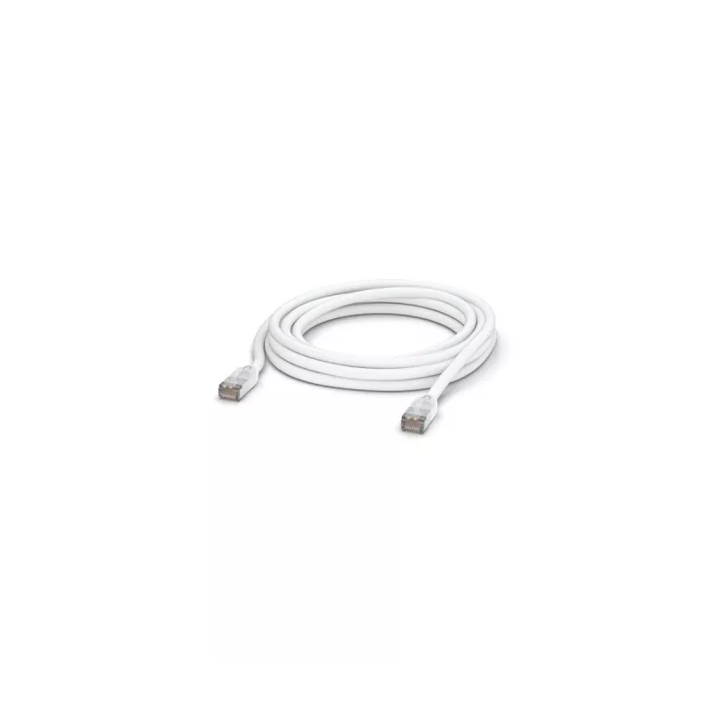 Võrgukaabel UBIQUITI UACC-CABLE-PATCH-OUTDOOR-5M-W, RJ-45 Cat5e, keerutatud vask, 5 m, valge, S/UTP