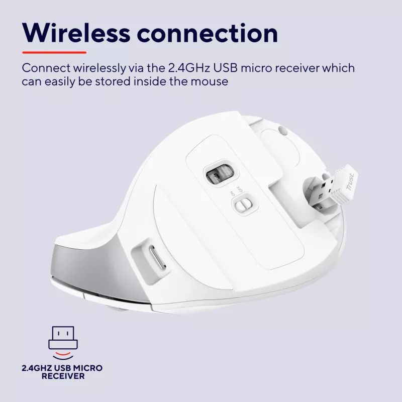 Trust Bayo II hiir Kontor Paremakäeline RF-juhtmevaba Optiline 2400 DPI
