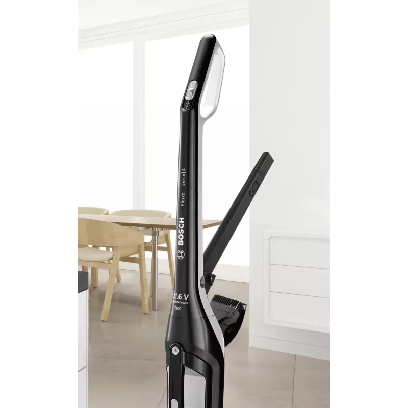 Bosch BBH32101 püsttolmuimeja/elektriline luud 2-in-1 püsttolmuimeja Aku Kuiv Tolmukotita Must