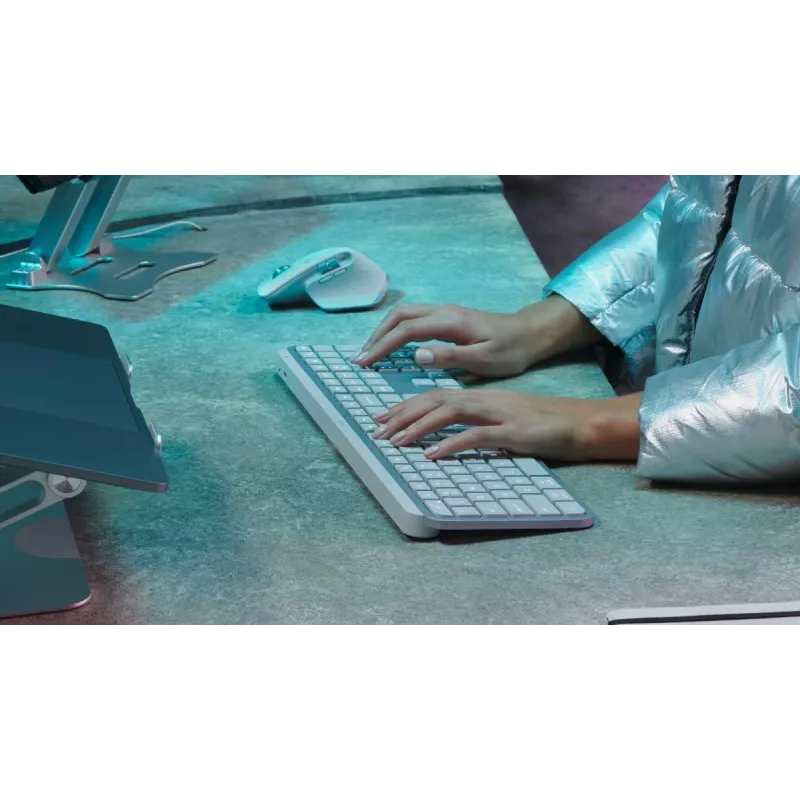 LOGITECH MX Keys S klaviatuur Graphite Qwerty US/Int''l