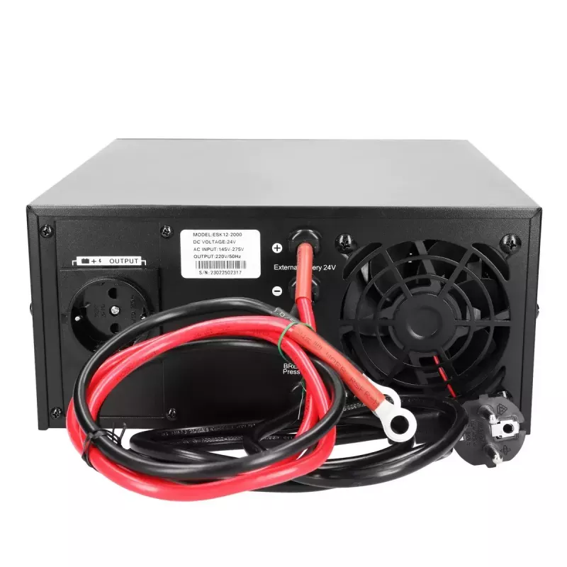 Toiteinverter Extralink Piorun 3000VA 2100W puhas siinuslaine 24VDC