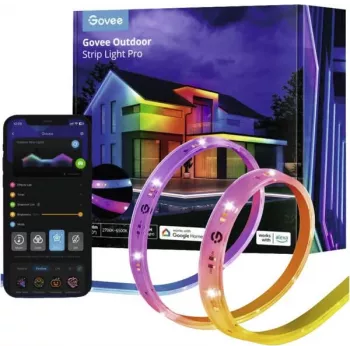LED välisribavalgusti Govee H70A1 10m Wi‑Fi Bluetooth RGBIC+Soe valge