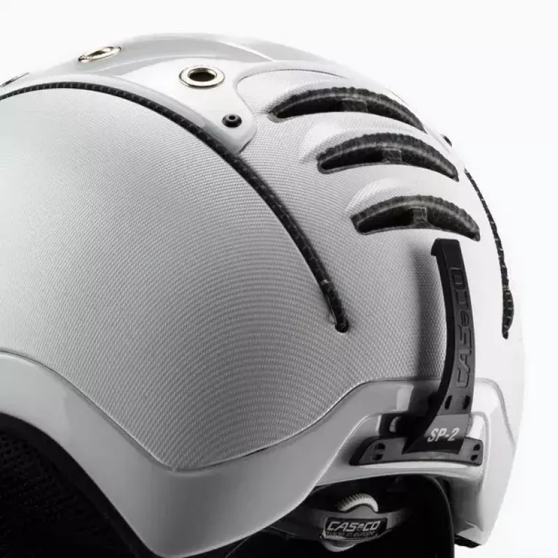 Suusakiiver Casco SP-2 Carbonic Visor Valge suurus S (52-54 cm)