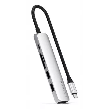 Satechi ST-P6SS USB USB-C Hub 10000 Mbit/s Silver