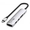 Satechi ST-P6SS USB USB-C Hub 10000 Mbit/s Silver