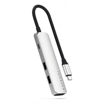 Satechi ST-P4SS USB USB-C jaotur 10000 Mbit/s HDMI USB 3.2