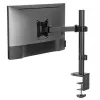 Laua LCD-kuvari kinnitus MACLEAN MC-572N reguleeritava kõrguse ja kaldega, VESA 75x75–100x100, toetab 17 tolli–32 tolli, max koormus 30 kg, must