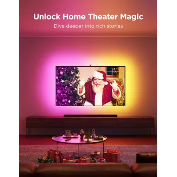 LED valgusriba Govee Envisual TV Backlight T2 kahe kaameraga 75–85-tollistele teleritele