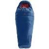 Muumikujuline magamiskott DEUTER Starlight pikkusele 130–170 cm, õõneskiust täidis, suvine, 910 g, kapuutsiga, öösinine/redwood