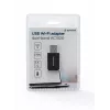 WLAN USB-adapter GEMBIRD AC1300 kahesageduslik Wi‑Fi 5 (RTL8812BU) 867 Mbit/s USB 3.0 sisseehitatud antenn must