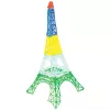 Filamentide täitepakk 3DOODLER Start Eco plastik Fire and Ice — 250 tk, 2,5 mm, kompostitav, oranž/türkiis/valge/kollane