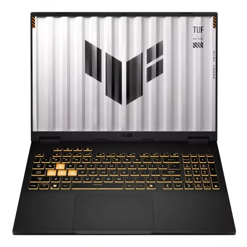ASUS TUF Gaming F16 FX608JPR-I7161 mängu sülearvuti, 16-tolline FHD+ 165 Hz, Intel Core i7-14650HX, 16 GB DDR5, 1 TB SSD, NVIDIA GeForce RTX 5070, ilma OS-ita