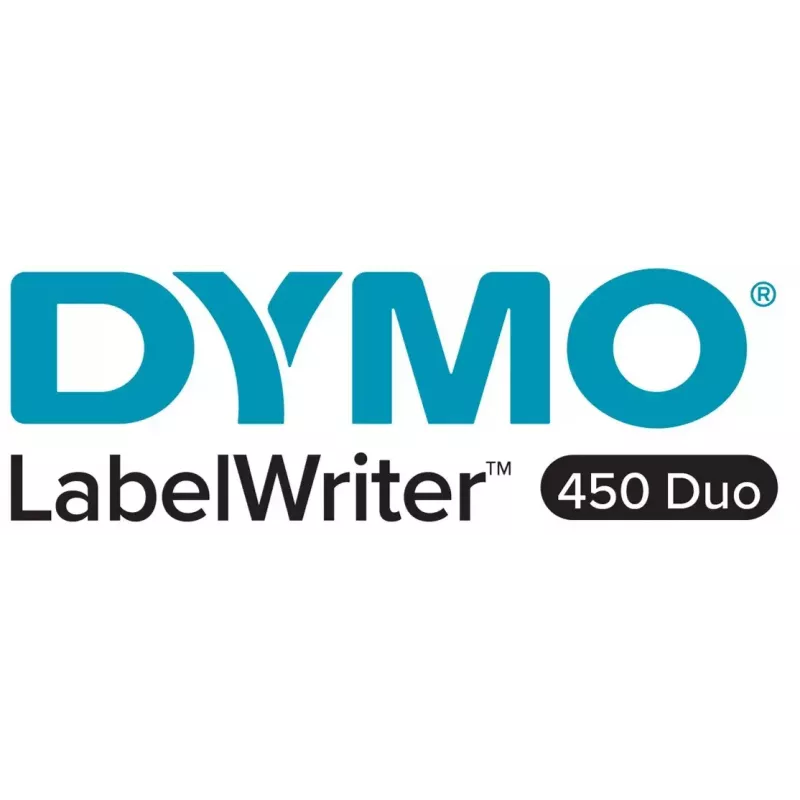 DYMO LabelWriter 450 Duo Sildiprinter | Otsetermosildiprinter | Siltide, vöötkoodide ja muu kiire trükkimine | Prindib nii LW silte kui ka D1 plastiksilte