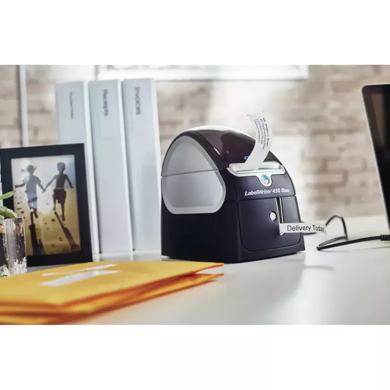 DYMO LabelWriter 450 Duo Sildiprinter | Otsetermosildiprinter | Siltide, vöötkoodide ja muu kiire trükkimine | Prindib nii LW silte kui ka D1 plastiksilte