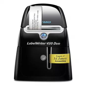 DYMO LabelWriter 450 Duo Sildiprinter | Otsetermosildiprinter | Siltide, vöötkoodide ja muu kiire trükkimine | Prindib nii LW silte kui ka D1 plastiksilte