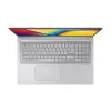 ASUS Vivobook 16 X1704VA-AU817W Intel Core 5 120U Sülearvuti 43,9 cm (17,3 tolli) Full HD 16 GB DDR4-SDRAM 512 GB SSD Wi-Fi 6 (802.11ax) Windows 11 Home Hõbedane