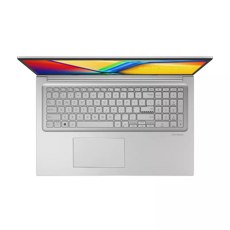 ASUS Vivobook 16 X1704VA-AU817W Intel Core 5 120U Sülearvuti 43,9 cm (17,3 tolli) Full HD 16 GB DDR4-SDRAM 512 GB SSD Wi-Fi 6 (802.11ax) Windows 11 Home Hõbedane