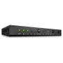 Lindy 4-pordiline HDMI 18G lüliti heliga, HDMI, metallist, must, 18 Gbit/s, 3840 x 2160 pikslit, 5.1 kanalit