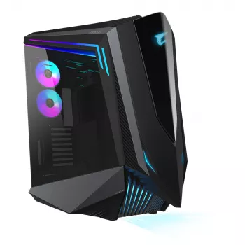 GIGABYTE AORUS C700 GLASS arvutikorpus – Full Tower, toetab kuni E-ATX ja 420 mm radiaatoreid, eelpaigaldatud 120mm*5 ventilaatorid, USB 3.1 USB-C, RGB Fusion