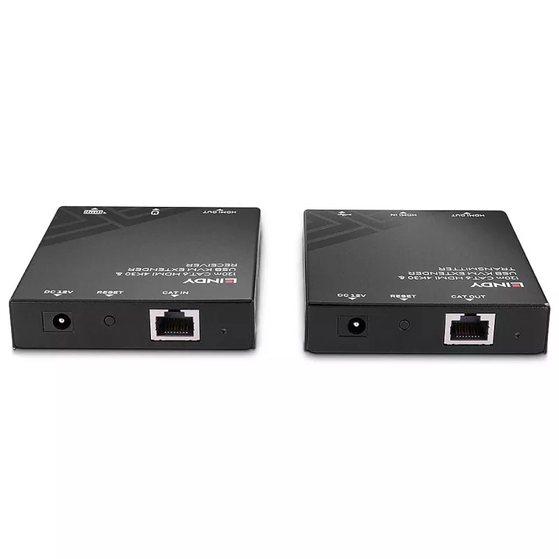 KVM-pikendaja Lindy 120 m Cat.6 HDMI ja USB saatja ja vastuvõtja