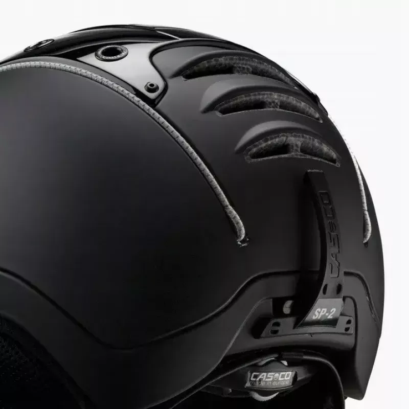 Suusakiiver Casco SP-2 Carbonic Visor, suurus M (55–57 cm), must