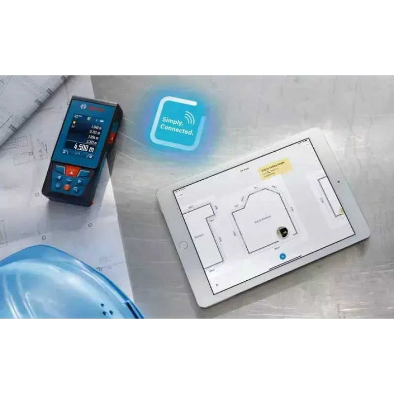 Bosch GLM 100-25 C Professional Must, Sinine, Punane 4x 0,08 - 100 m