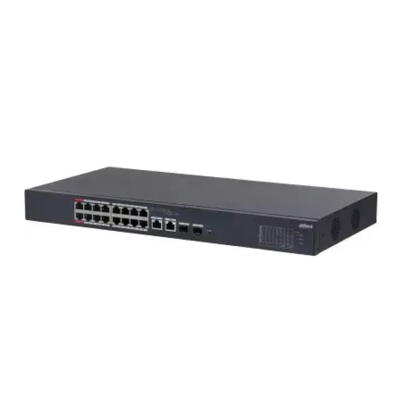 Dahua Technology DH-CS4218-16ET-190 võrgulüliti hallatav L2 Gigabit Ethernet (10/100/1000) Power over Ethernet (PoE) must