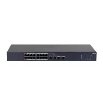 Dahua Technology DH-CS4218-16ET-190 võrgulüliti hallatav L2 Gigabit Ethernet (10/100/1000) Power over Ethernet (PoE) must