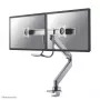 Neomounts NM-D775DXSILVER monitorivars 10-32 tolli - gaasvedru - ülemine kinnitus - 180° piirik