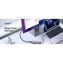 UGREEN laptop dock 15596 USB 3.2 Gen 1 Type-A + USB-C, 3× USB-A, 1× USB-C PD 100W, 1× HDMI 2.0, alumiinium