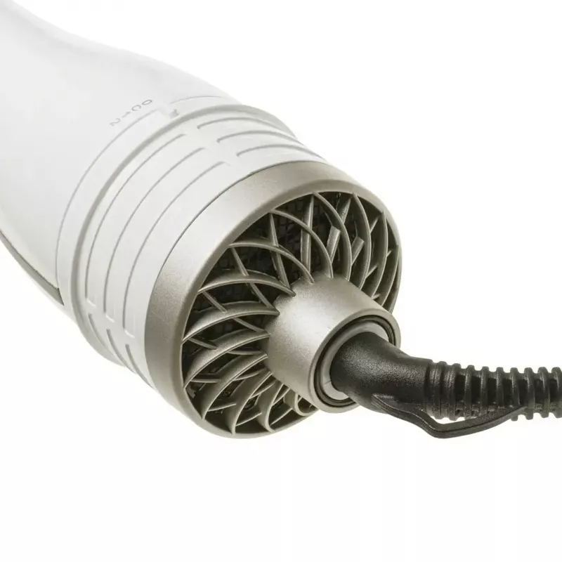 Föön ja lokirull Adler AD 2027 — 2-ühes stiilitööriist, 1200 W, 2 temperatuuriseadet, 5 otsikut, harja läbimõõdud 2,1/3,8/7,2 cm, max loki läbimõõt 1,9 cm