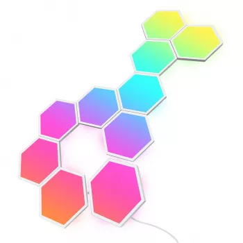 Nutipaneel Govee Glide Hexa Light Panels Wi-Fi Valge 10 tk