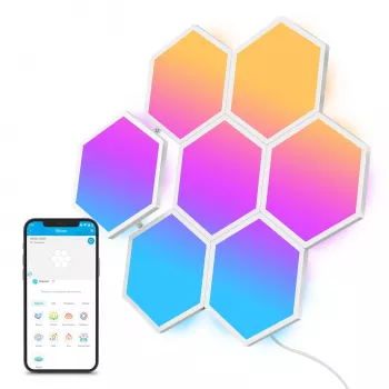 Nutipaneel Govee Glide Hexa Light Panels Wi-Fi Valge 10 tk