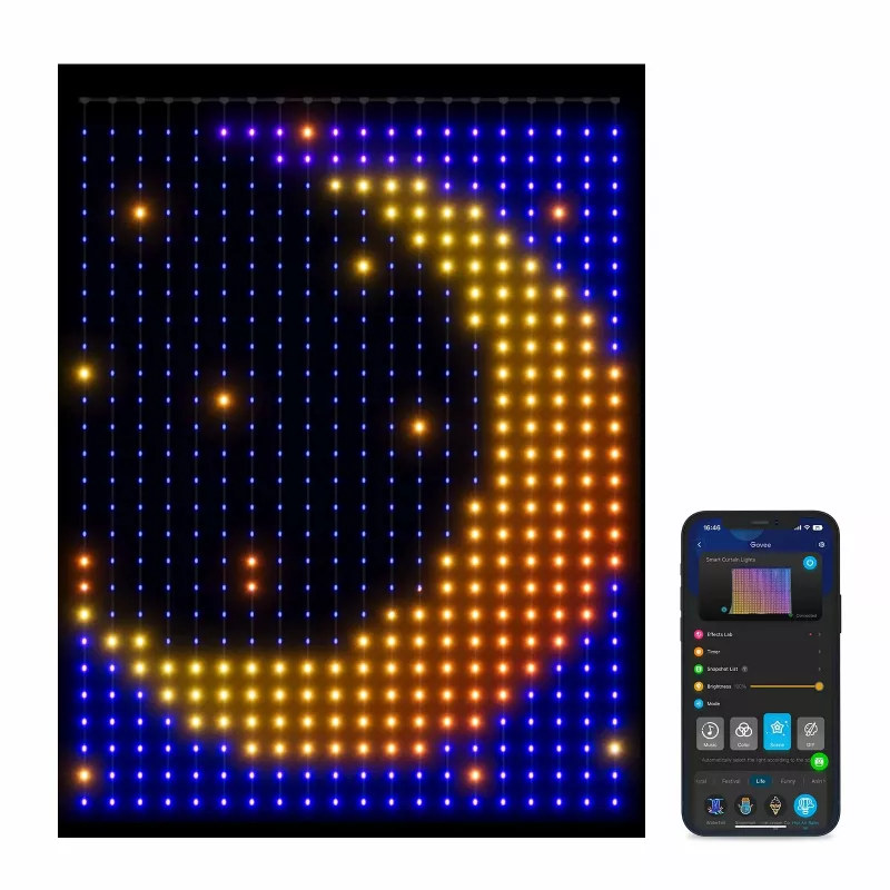 Universaalne valgusriba Govee H70B1 LED 2000 mm Sise-/välistingimustesse Mitmevärviline 520 valgusallikat