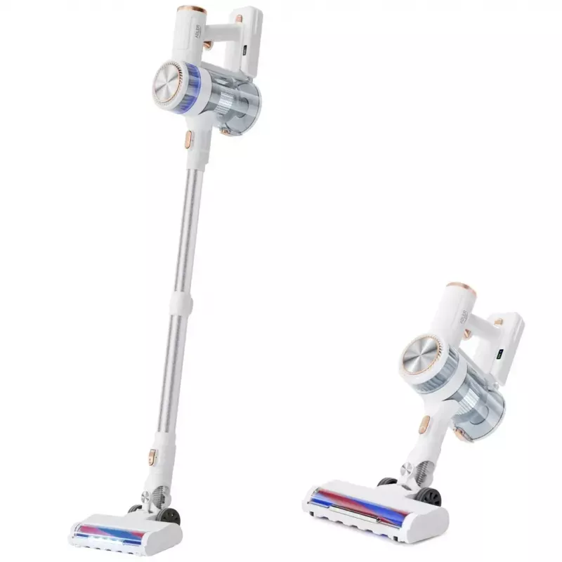 Juhtmeta püsttolmuimeja Adler AD 7079, harjadeta mootor, 9000 Pa, 2200 mAh, 0,4 L kottideta