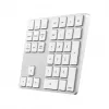 Numbriklaviatuur Satechi ST-XLABKS — Bluetooth, 33 klahvi, hõbedane, 124,7 g
