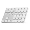 Numbriklaviatuur Satechi ST-XLABKS — Bluetooth, 33 klahvi, hõbedane, 124,7 g