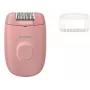 Epilaator Philips BRE227/00 juhtmega roosa — massaažifunktsioon, vahelduvvoolutoide, puhastusharjaga