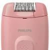Epilaator Philips BRE227/00 juhtmega roosa — massaažifunktsioon, vahelduvvoolutoide, puhastusharjaga