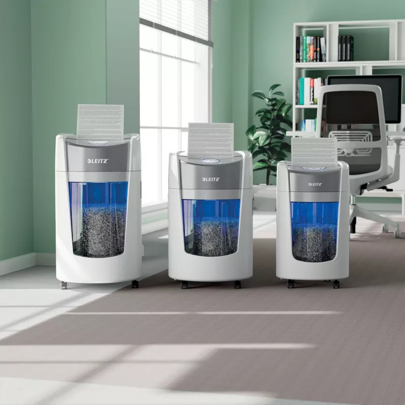 Leitz IQ OptiMax Home Office 225 mikropeenestuspaberipurustaja turvalisus P5 15L - Valge