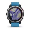 Nutikell GARMIN quatix 7 sinine — 47 mm CFRP korpus, 1,3-tolline MIP puuteekraan, 10 ATM, Bluetooth/Wi‑Fi/NFC