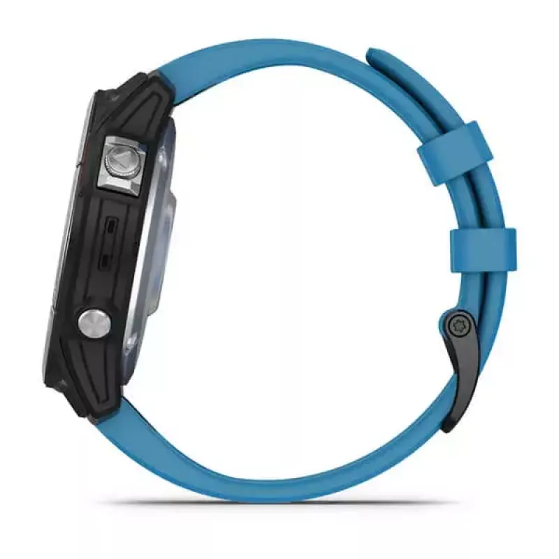Nutikell GARMIN quatix 7 sinine — 47 mm CFRP korpus, 1,3-tolline MIP puuteekraan, 10 ATM, Bluetooth/Wi‑Fi/NFC