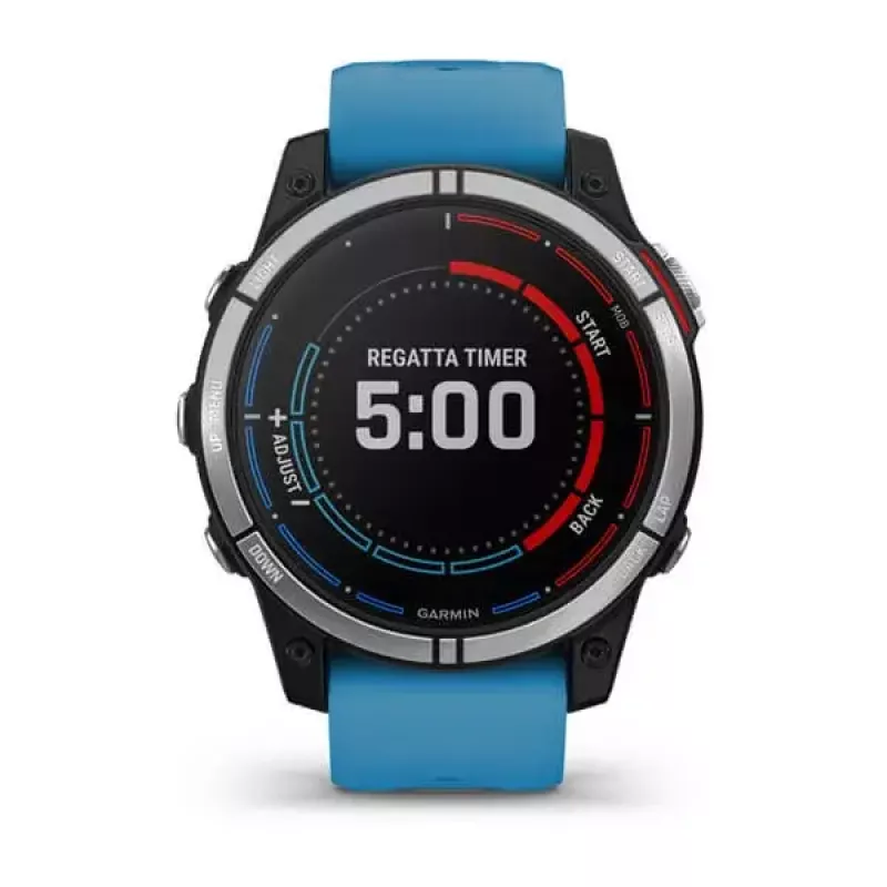 Nutikell GARMIN quatix 7 sinine — 47 mm CFRP korpus, 1,3-tolline MIP puuteekraan, 10 ATM, Bluetooth/Wi‑Fi/NFC