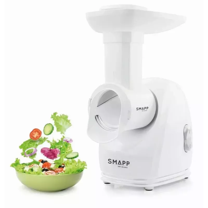 Elektriline hakklihamasin SMAPP 489.81, 2000 W, 3 sõela (2,7–8 mm), valge