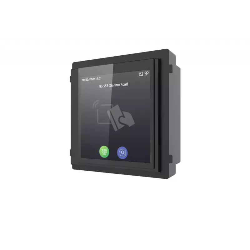 Ekraan Hikvision DS-KD-TDM 100mm x 100mm 12V 4W Must