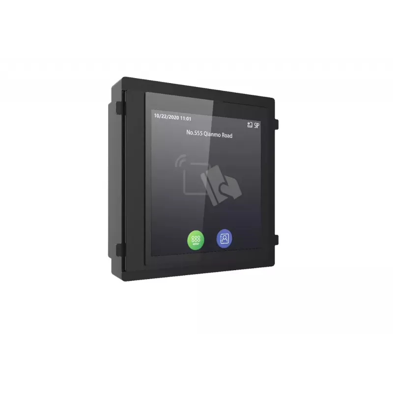Ekraan Hikvision DS-KD-TDM 100mm x 100mm 12V 4W Must