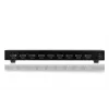 DIGITUS HDMI jaotur, 8 porti 1080p, 3D, HDMI High Speed, 2.25 GHz/225 MHz, metallkorpus, must