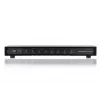 DIGITUS HDMI jaotur, 8 porti 1080p, 3D, HDMI High Speed, 2.25 GHz/225 MHz, metallkorpus, must